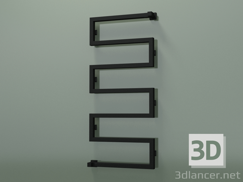 3D modeli Havluluk NOVANTA (1005 R9005 (M), mat siyah) - önizleme