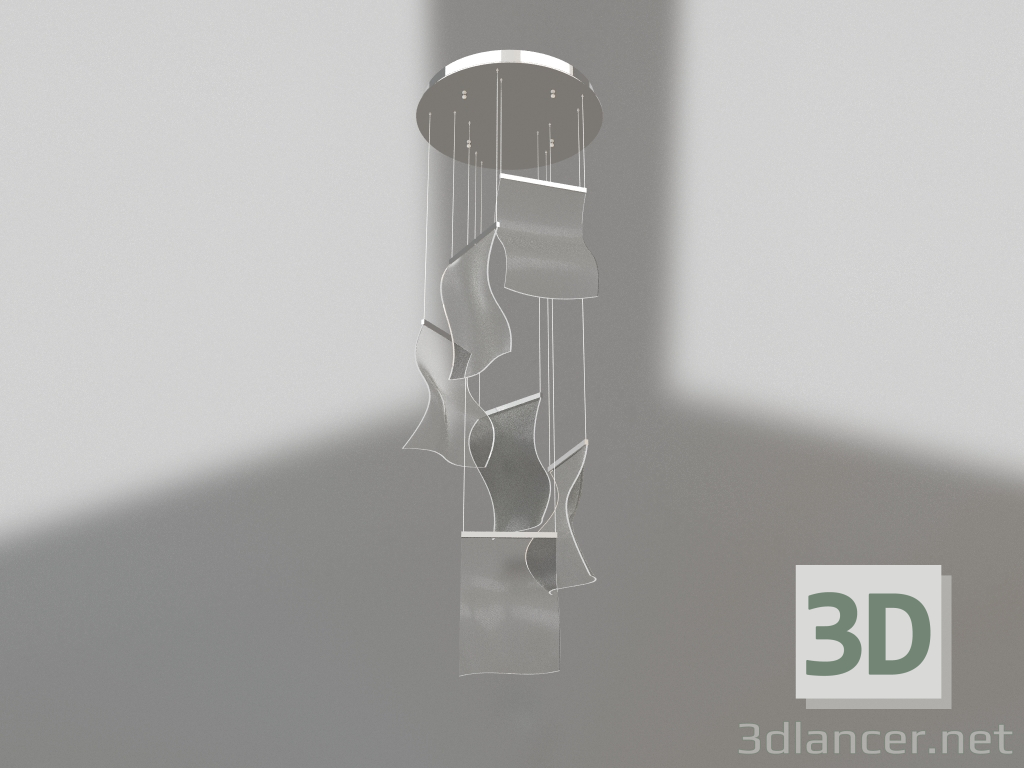 modèle 3D Cintre Lior chromé (08035-6A,02) - preview