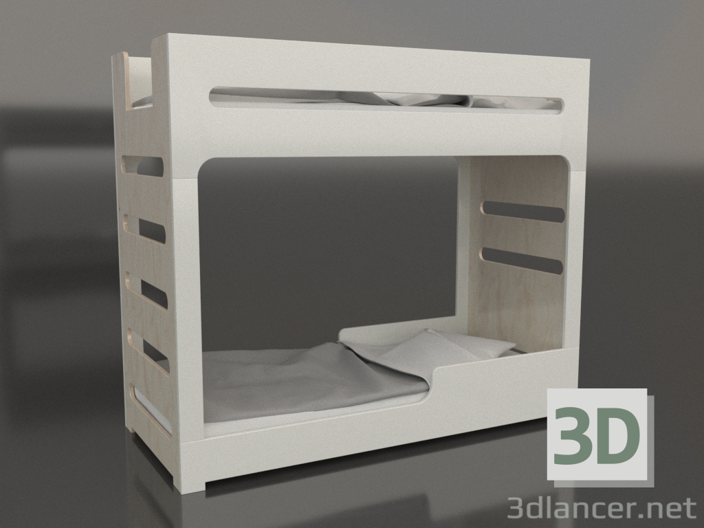 3d модель Ліжко двоярусне MODE F (UWDFA1) – превью