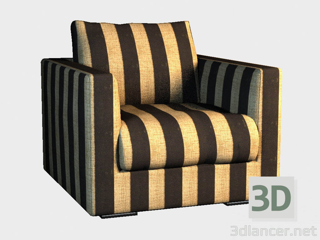 modello 3D sedia Alexander - anteprima