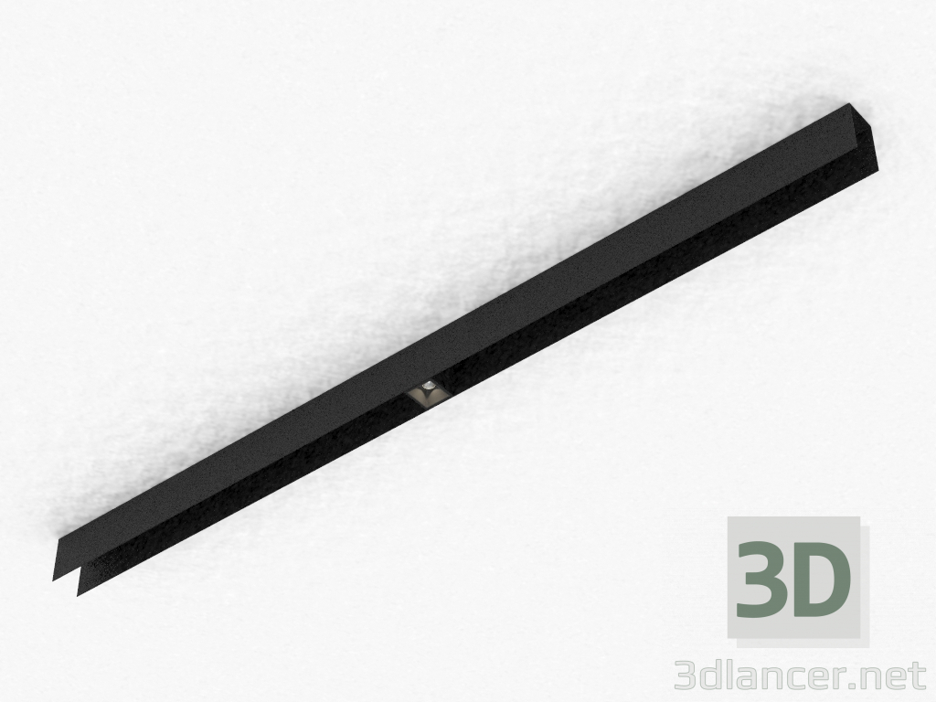 3d model La lámpara LED para la barra colectora magnética (DL18781_01M Negro) - vista previa