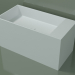 3D modeli Tezgah üstü lavabo (01UN42102, Glacier White C01, L 72, P 36, H 36 cm) - önizleme