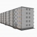 3d model Russian flat house 1-464 series - preview