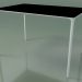 modèle 3D Table rectangulaire 0801 (H 74 - 79x120 cm, stratifié Fenix F02, V12) - preview