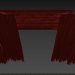 Vorhänge mit römischem Vorhang (V-ray + Corona) 3D-Modell kaufen - Rendern