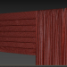modèle 3D de Rideaux à rideau romain (Rayon V + Corona) acheter - rendu