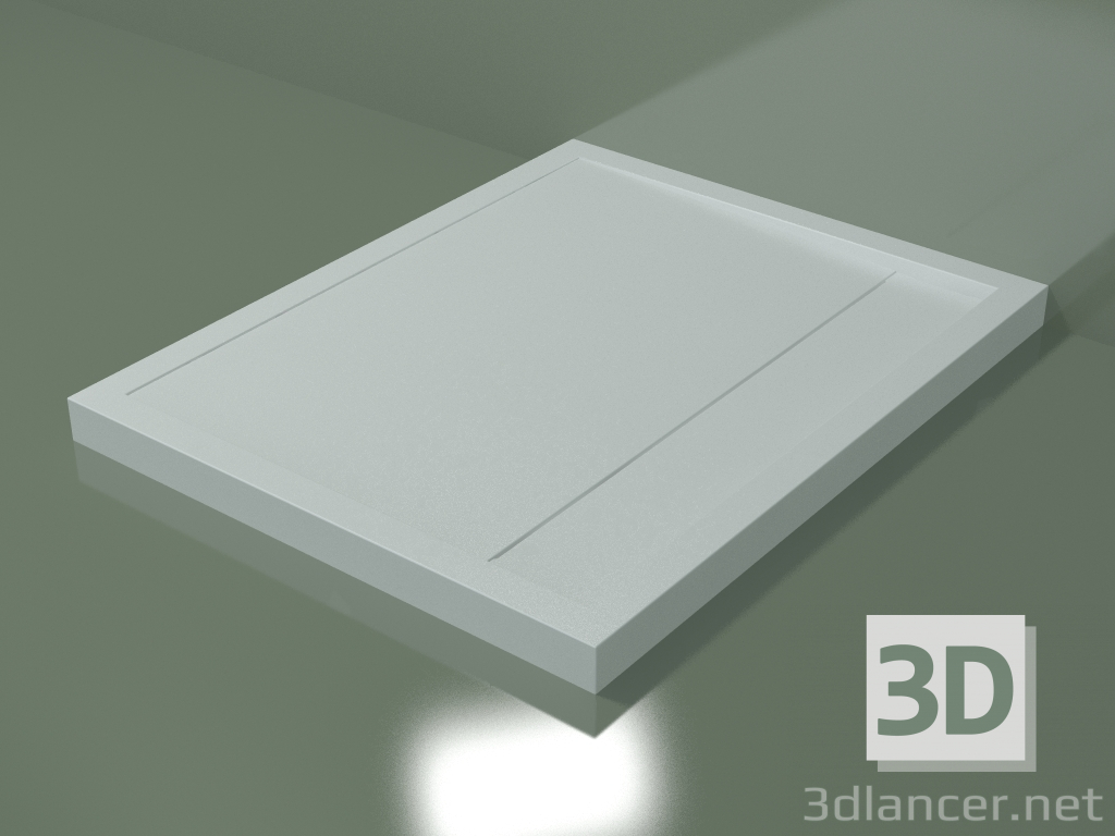 modèle 3D Receveur de douche (30R15247, sx, L 80, P 100, H 6 cm) - preview