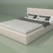 3d модель Ліжко двоспальне Неаполь 1,6 м – превью
