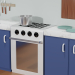 3D düşük poli mutfak modeli satın - render