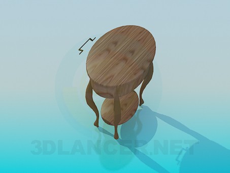 3d модель Туалетный столик – превью