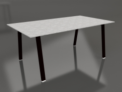 Table à manger 180 (Noir, DEKTON)