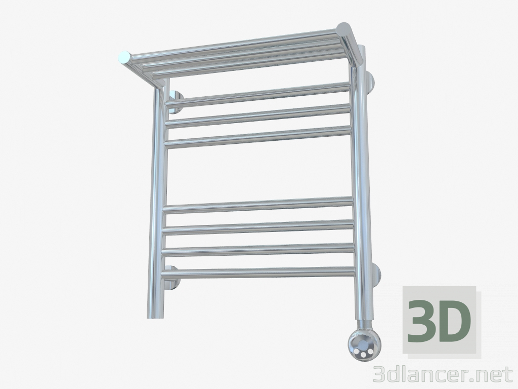 3d model Bohemia radiator with a shelf (500x400) - preview