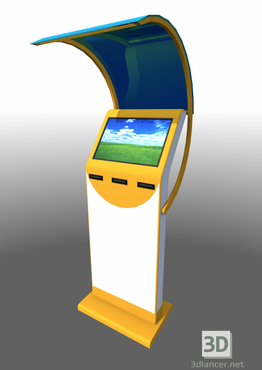 3D Ödeme terminali modeli satın - render