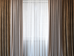 Curtains with tulle set 02