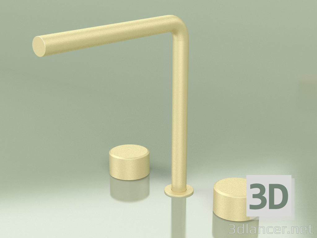 3D modeli Döner ağızlı üç delikli mikser Y 259 mm (16 32 V, OC) - önizleme