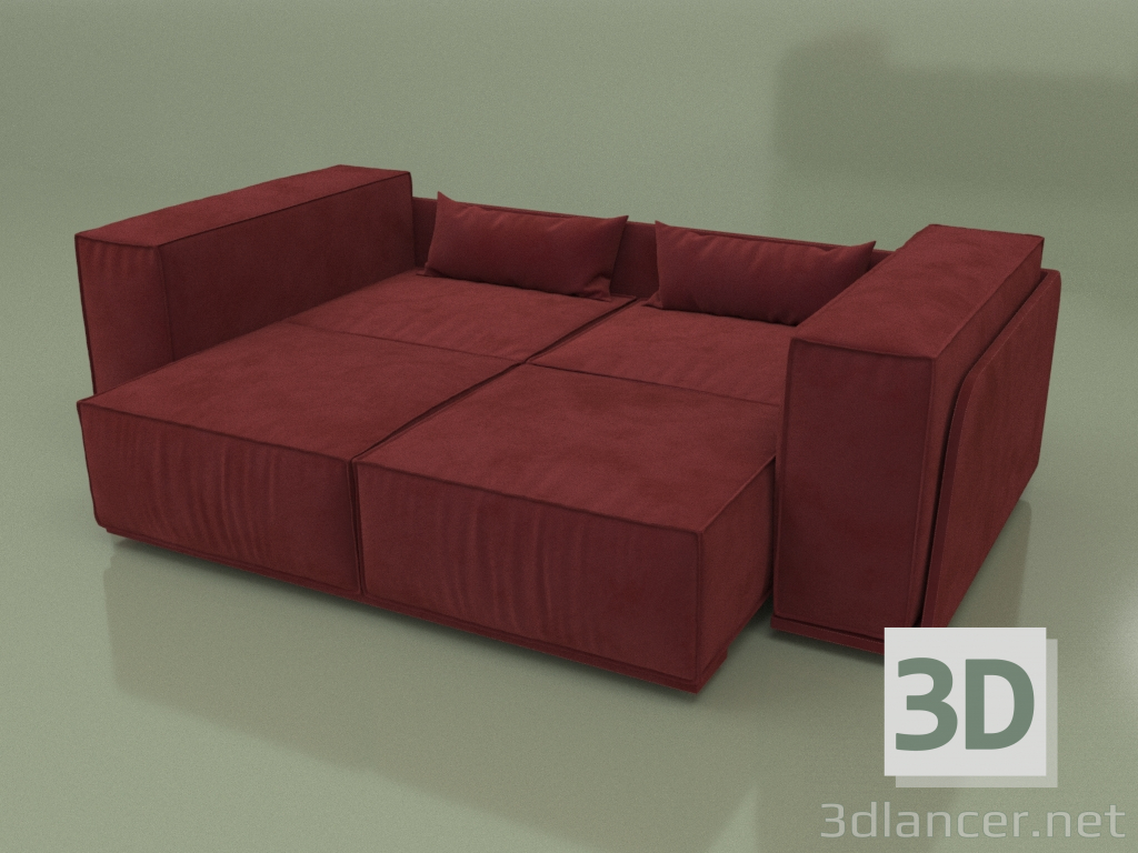 3D Modell Sofa Vento (VK 2L35 164, aufgeklappt) - Vorschau