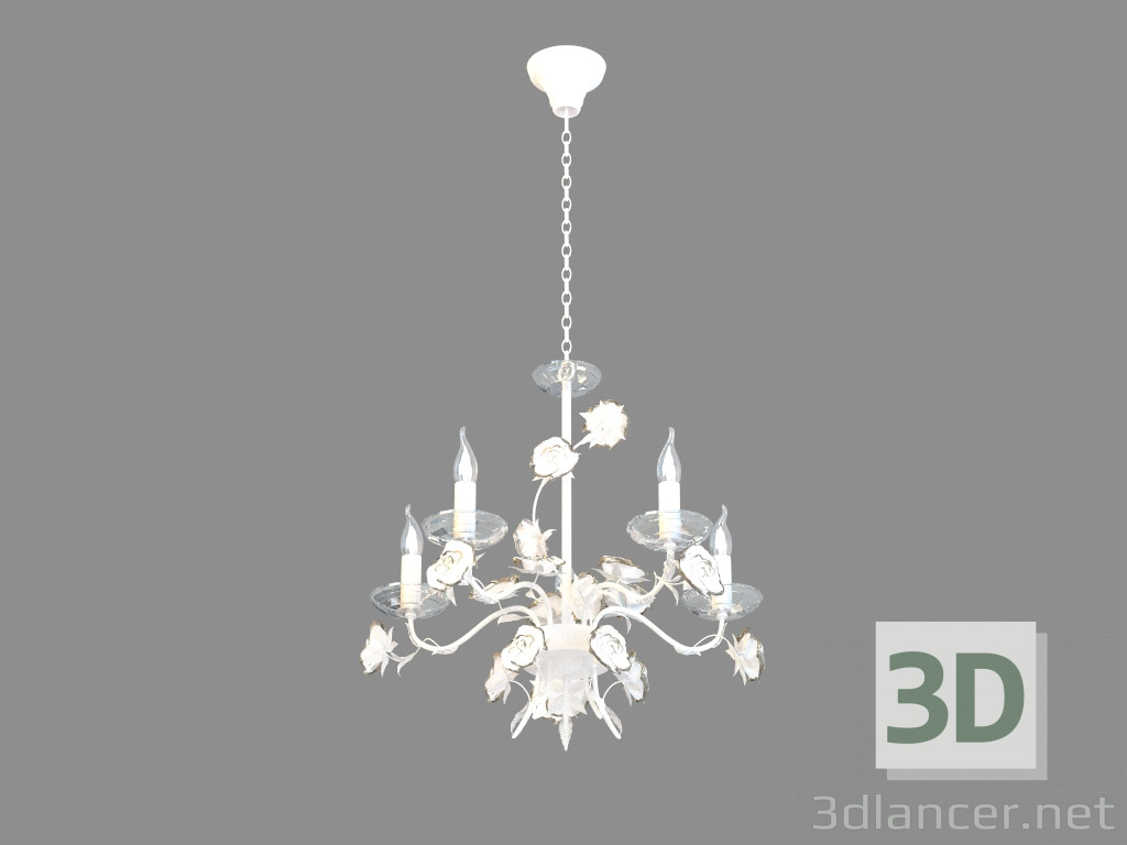 3d model Chandelier A2036LM-5WG - preview