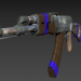 modello 3D di vecchia AK-47 comprare - rendering