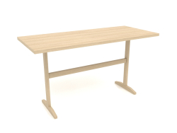 Table de travail RT 12 (1400x600x750, bois blanc)