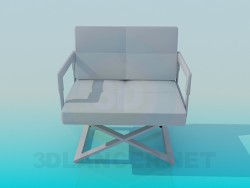 Wide armchair