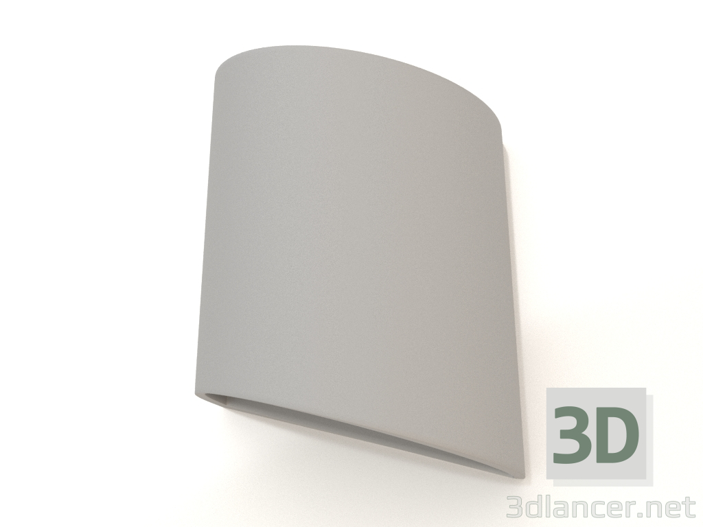 3D Modell Wand-Straßenlampe (6531) - Vorschau