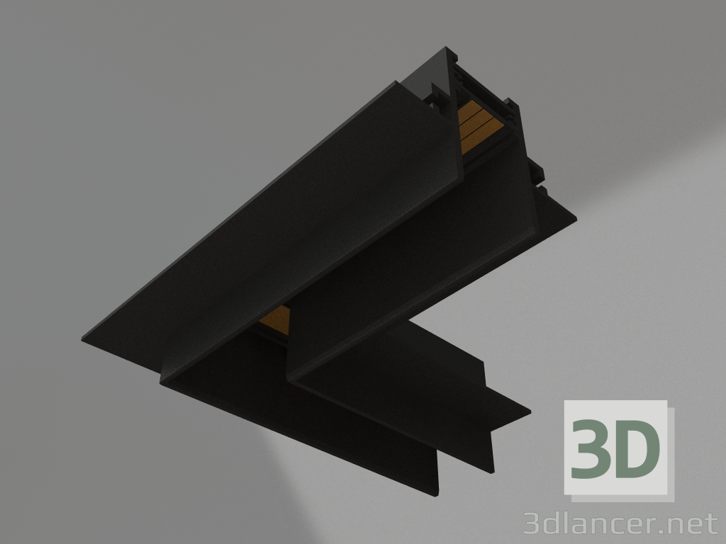 3D modeli Köşe birleştirici MAG-CON-2538-FDW-L90 (BK) - önizleme