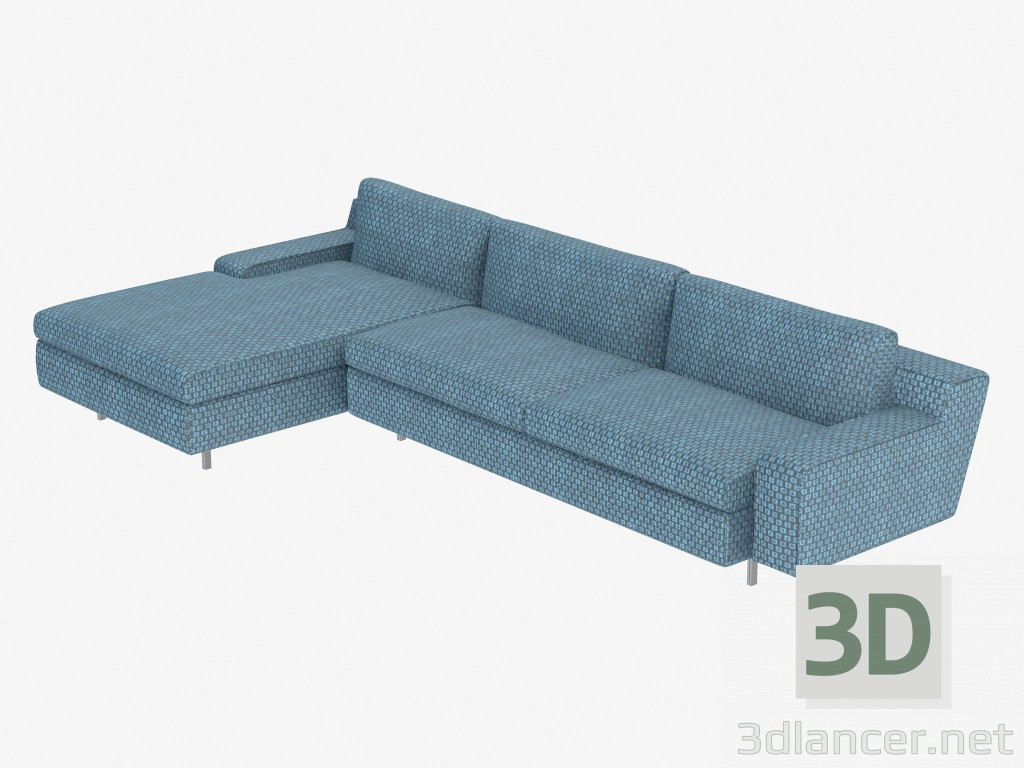 3d model Sofa corner Chicago corner - preview