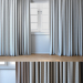 3d Curtains with Roman curtain and Telle set 02 модель купити - зображення