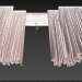 Cortinas con cortina romana y set telle 02. 3D modelo Compro - render