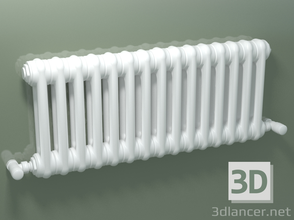 3D modeli Borulu radyatör PILON (S4H 2 H302 15EL, beyaz) - önizleme