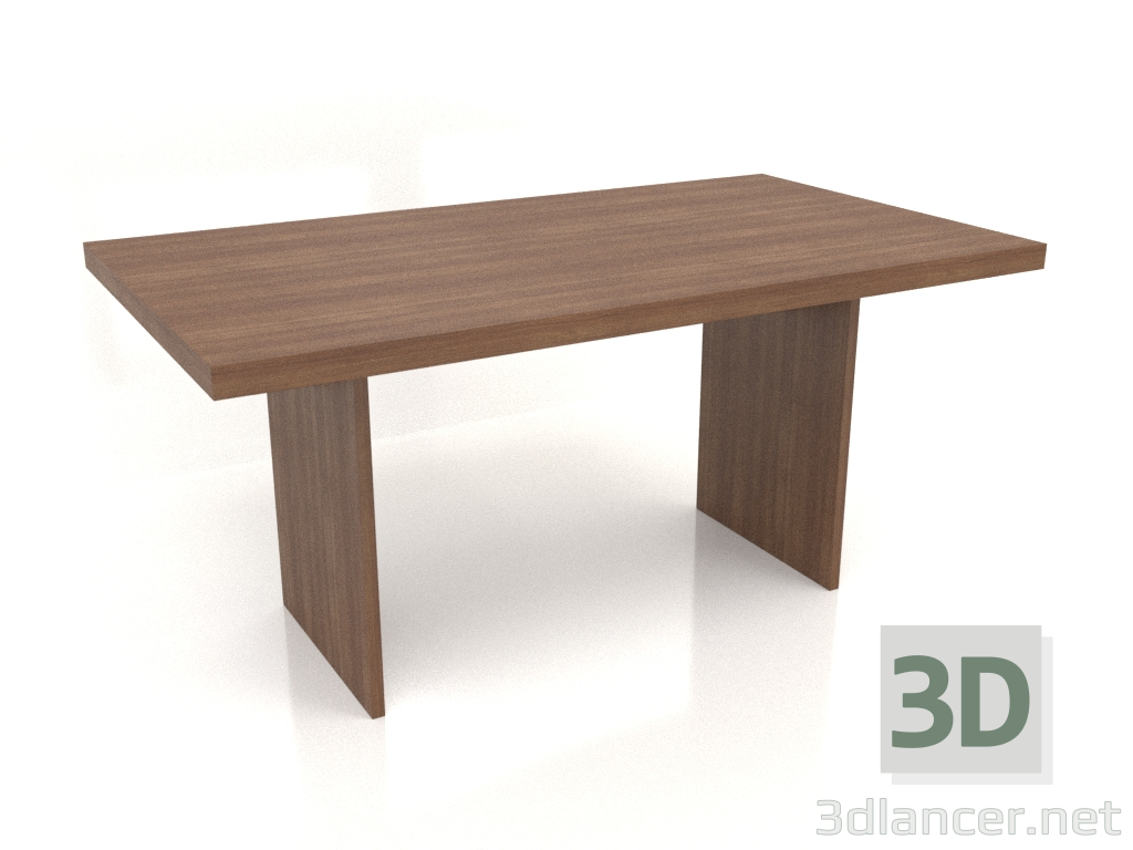 3D modeli Yemek masası DT 13 (1600x900x750, ahşap kahverengi ışık) - önizleme