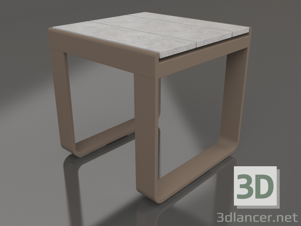 modello 3D Tavolino 42 (DEKTON Kreta, Bronzo) - anteprima