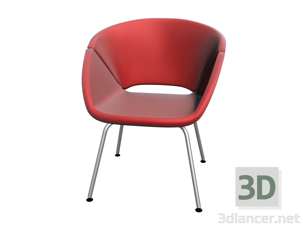 3 डी मॉडल Bi कुर्सी सीट - पूर्वावलोकन