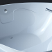 3d Bathtube Troy Extra (1500х1500мм) Corona і VRay модель купити - зображення