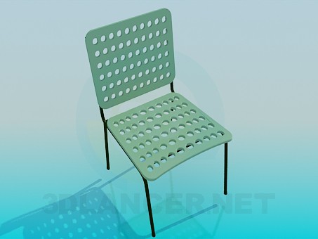 modèle 3D Chairwith les trous - preview