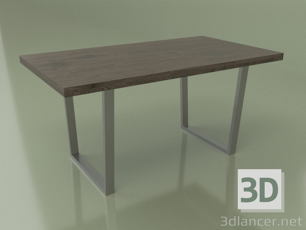 modello 3D Tavolo da pranzo moderno (moka) - anteprima