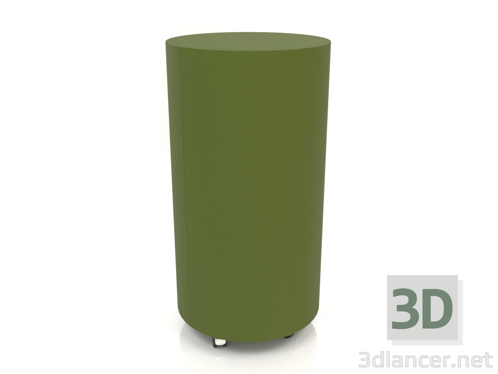 modèle 3D Armoire sur roulettes TM 09 (D=503х981, vert) - preview