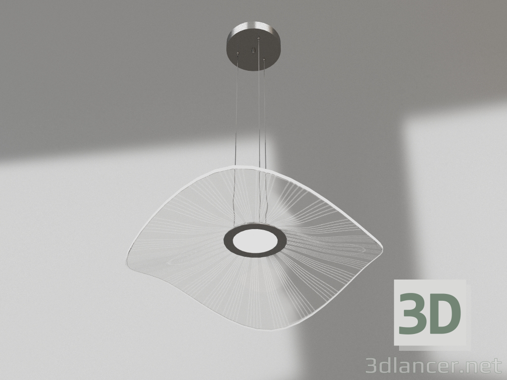 modèle 3D Suspension Jasmin chromé d50 (08036-50.02) - preview
