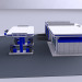 3D modeli Gaz istasyonu - önizleme