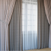 3d Curtains with tulle set 04 model buy - render