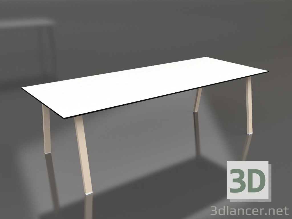 modèle 3D Table à manger 250 (Sable, Phénolique) - preview