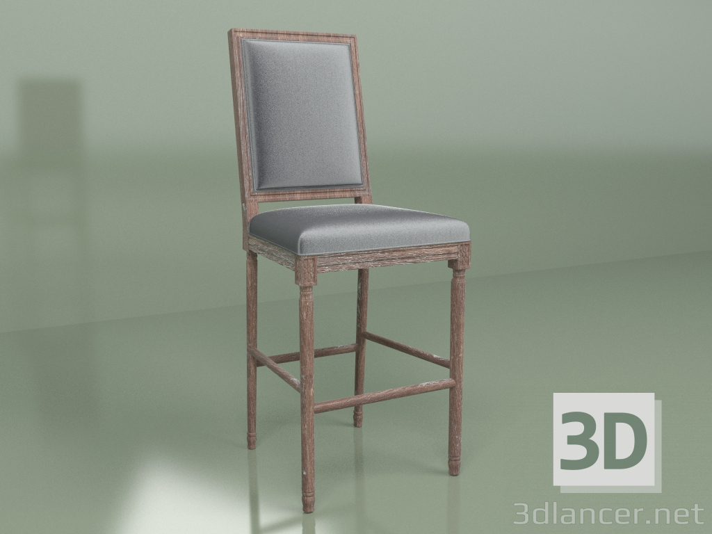 3d модель Барний стілець Howell – превью