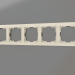 3d model Frame for 5 posts Snabb Basic (ivory) - preview