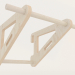 3D modeli Yatay çubuk HAREKET Z (LNMZAA) - önizleme