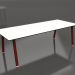 3 डी मॉडल डाइनिंग टेबल 250 (वाइन रेड, फेनोलिक) - पूर्वावलोकन