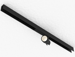 La lámpara LED para la barra colectora magnética (DL18782_01M Negro)