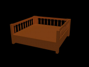 Trestle बिस्तर