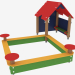 3d model Children's play complex (5306) - preview