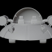 Platillo volador 3D modelo Compro - render