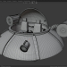 3d Flying saucer model buy - render
